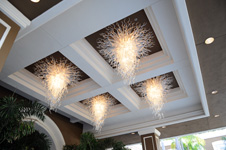 Four Seasons Hotel Beverly Hills Los Angeles California Chandeliers