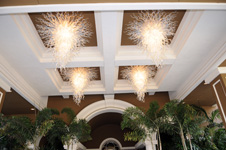 Four Seasons Hotel Beverly Hills Los Angeles California Chandeliers