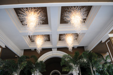 Four Seasons Hotel Beverly Hills Los Angeles California Chandeliers
